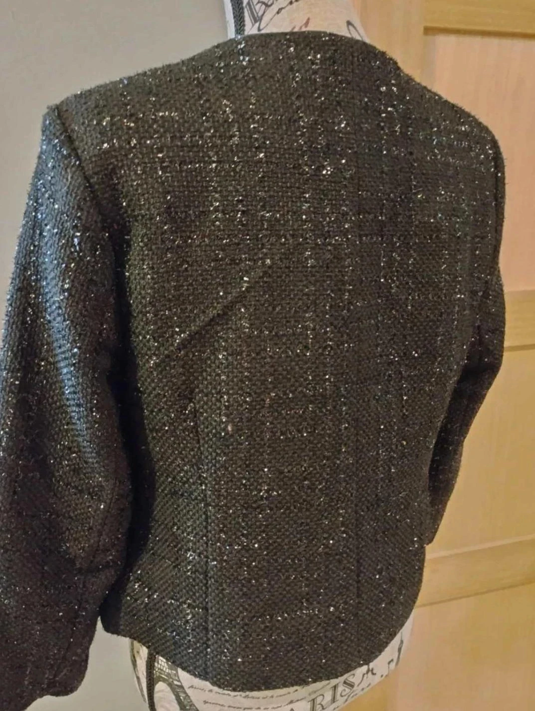 Glanzende zwarte vest, Damart, T38 – photo 6
